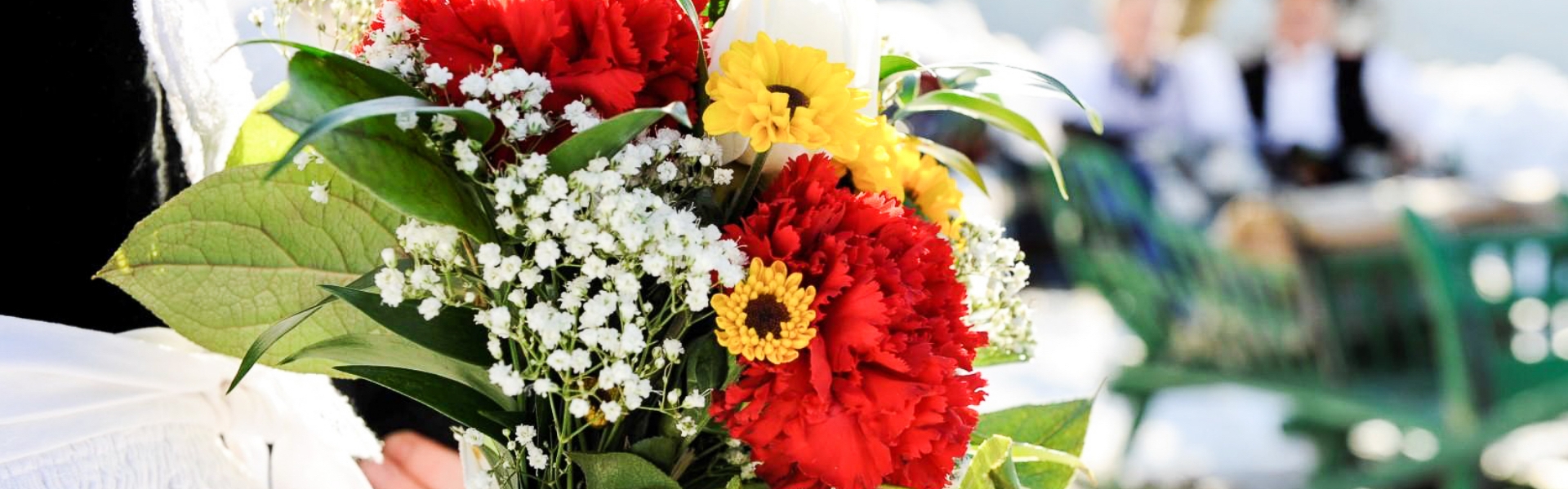 Blumenstrauß - Tradition in Kastelruth